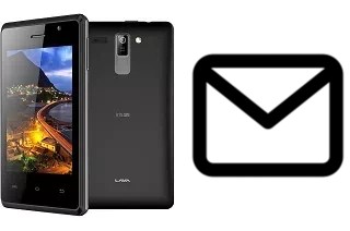 Set up mail in Lava Iris 325 Style