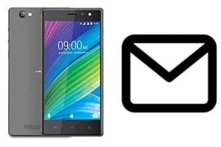 Set up mail in Lava X41 Plus