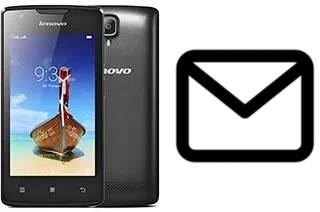 Set up mail in Lenovo A1000