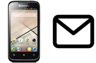 Set up mail in Lenovo A369i