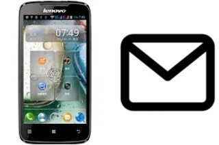 Set up mail in Lenovo A390