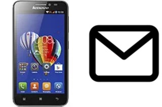 Set up mail in Lenovo A606