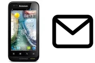 Set up mail in Lenovo A660