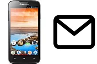 Set up mail in Lenovo A680