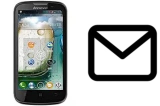 Set up mail in Lenovo A800