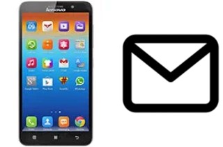 Set up mail in Lenovo A850+