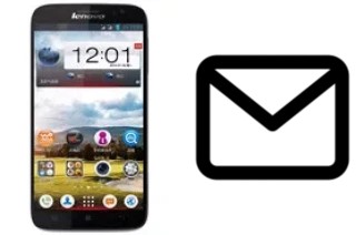 Set up mail in Lenovo A850