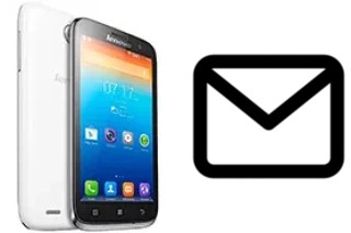 Set up mail in Lenovo A859