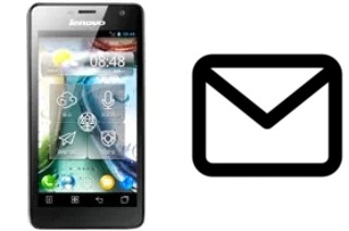 Set up mail in Lenovo K860