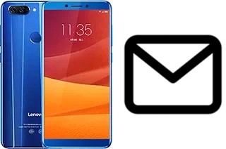 Set up mail in Lenovo K5