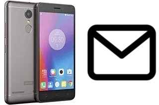 Set up mail in Lenovo K6 Power