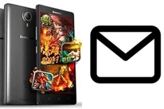 Set up mail in Lenovo K80