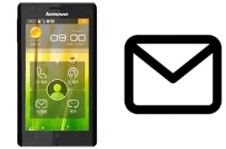 Set up mail in Lenovo K800