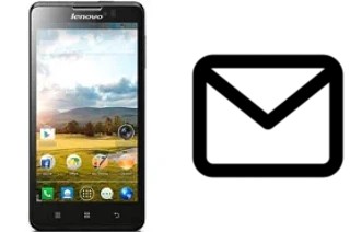 Set up mail in Lenovo P780