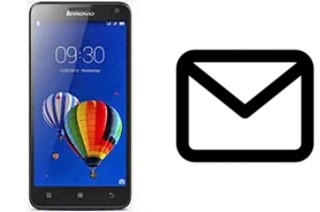 Set up mail in Lenovo S580