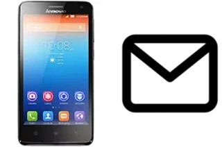 Set up mail in Lenovo S660