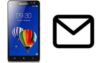 Set up mail in Lenovo S856