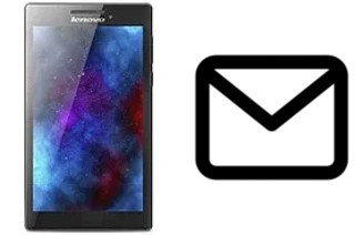 Set up mail in Lenovo Tab 2 A7-30