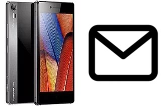 Set up mail in Lenovo Vibe Shot