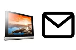 Set up mail in Lenovo Yoga Tablet 10