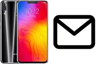 Set up mail in Lenovo Z5