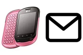 Set up mail in LG Optimus Chat C550