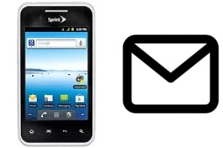 Set up mail in LG Optimus Elite LS696