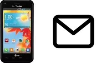 Set up mail in LG Enact