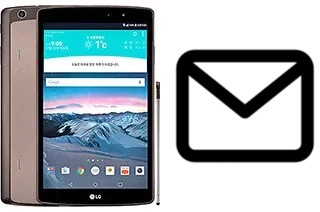 Set up mail in LG G Pad II 8.3 LTE