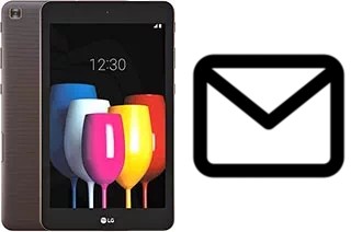 Set up mail in LG G Pad IV 8.0 FHD