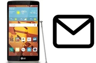 Set up mail in LG G Stylo