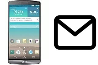 Set up mail in LG G3 A