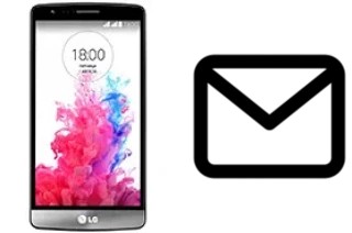 Set up mail in LG G3 S Dual