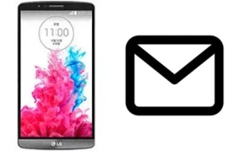 Set up mail in LG G3 Screen