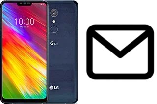 Set up mail in LG G7 Fit