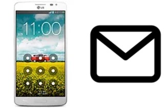 Set up mail in LG GX F310L