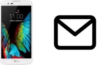 Set up mail in LG K10 LTE