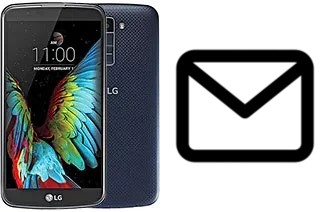 Set up mail in LG K10