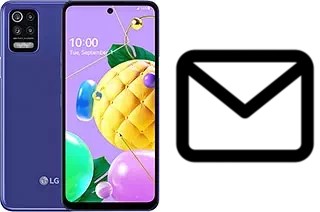 Set up mail in LG K52