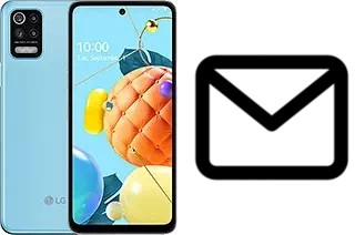 Set up mail in LG K62