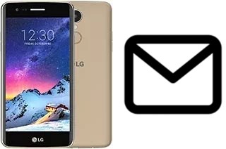 Set up mail in LG K8 (2017)