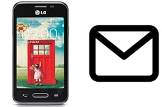 Set up mail in LG L40 D160