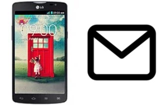 Set up mail in LG L80 Dual