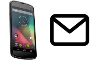 Set up mail in LG Nexus 4 E960