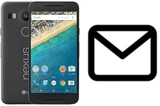 Set up mail in LG Nexus 5X