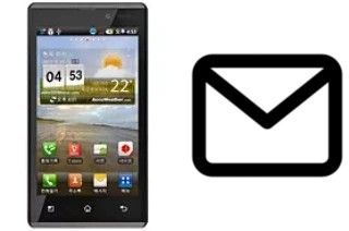 Set up mail in LG Optimus EX SU880