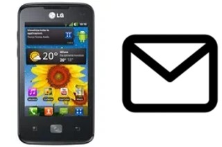 Set up mail in LG Optimus Hub E510