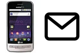 Set up mail in LG Optimus M