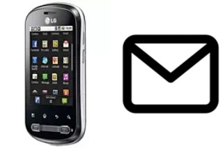 Set up mail in LG Optimus Me P350