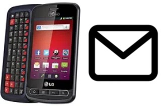 Set up mail in LG Optimus Slider